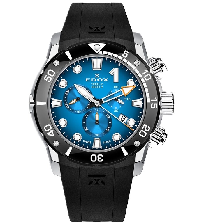 EDOX CO-1 45MM MEN'S WATCH 10242 TIN BUIDN