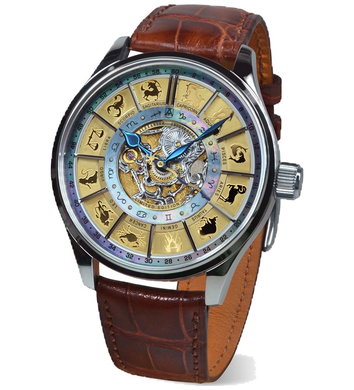 ALEXANDER SHOROKHOFF BABYLONIAN III MANUAL 43.5ММ MEN'S WATCH LIMITED EDITION 50PIECES AS.BYL03Y