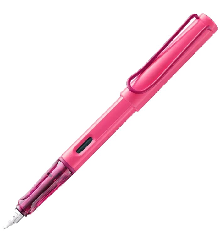Писалка Lamy Safari - Neon Pink, F перо