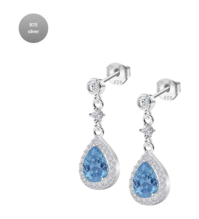 LOTUS SILVER PURE ESSENTIAL SILVER EARRINGS LP1592-4/3