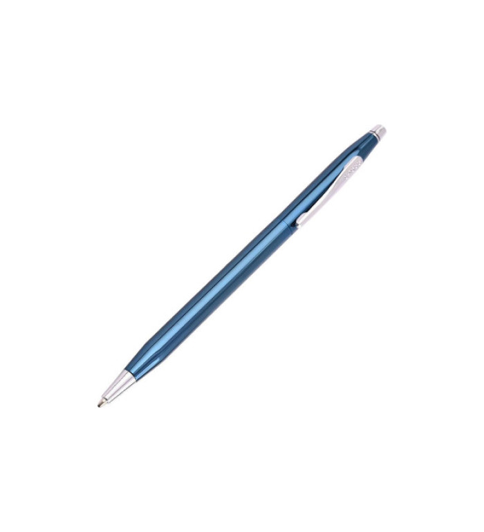 Химикалка Cross Classic Century - Glossy Translucent Blue PVD