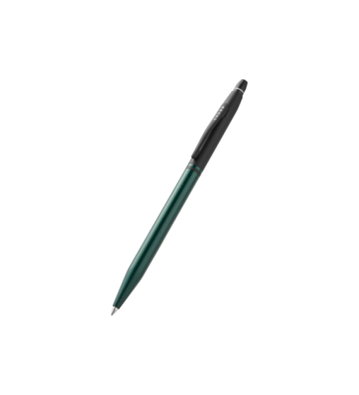Химикалка Cross Click Tuxedo - Satin Metallic Green with Black