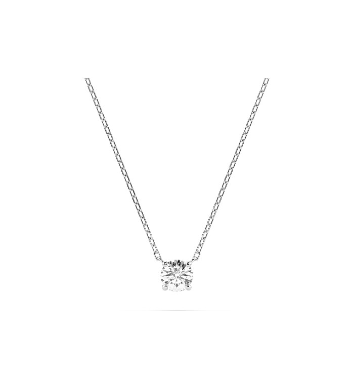 Cara колие с диамант 0.15 ct – ЗЛАТНО БИЖУ 14К K104-10040W(3.4)/14K