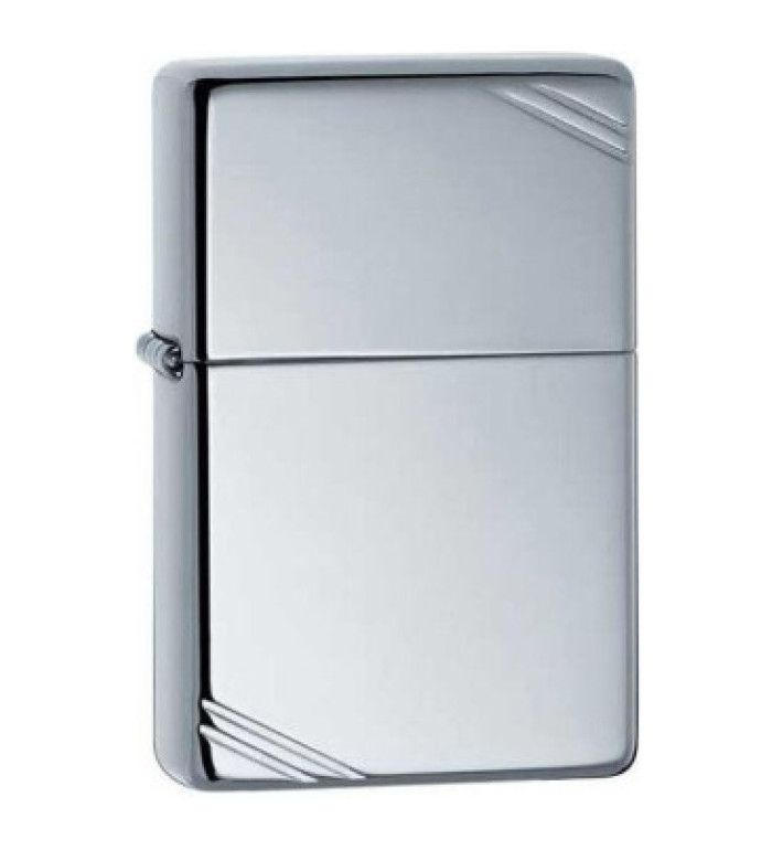 Запалка Zippo 260 - High Polish Chrome Vintage With Slashes