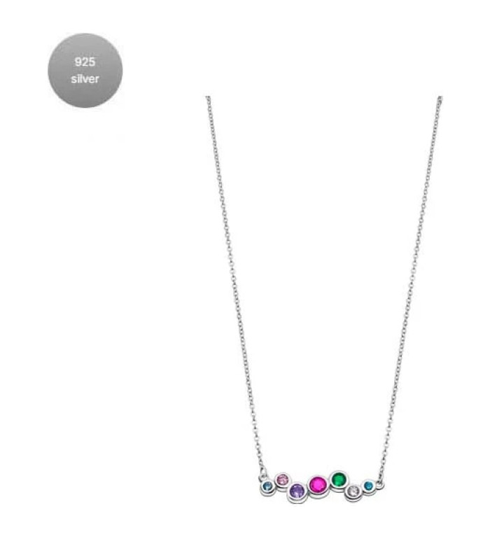 LOTUS SILVER PURE ESSENTIAL SILVER NECKLACE LP1979-1/2