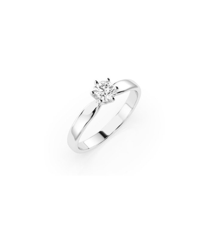 CARA Златен пръстен с диамант 0.35 ct GIA сертификат K101-10040W