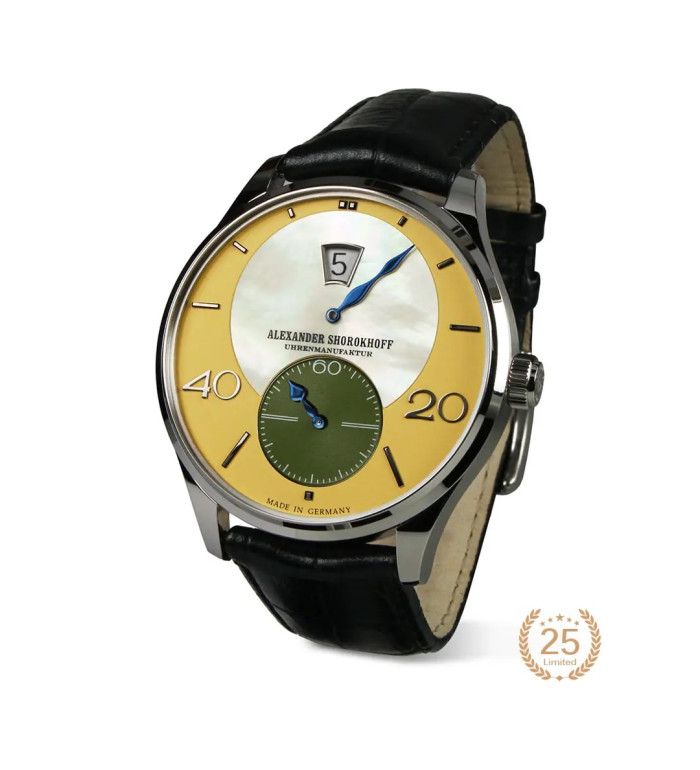 ALEXANDER SHOROKHOFF CROSSING AUTOMATIC 43.5MM MEN'S WATCH LIMITED EDITION 25PCS AS.JH01-2