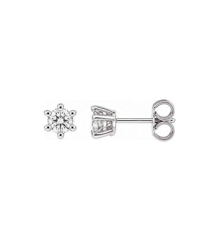 Cara Diamanti gold earrings with diamonds BB0438W/0.20ctsSI/H