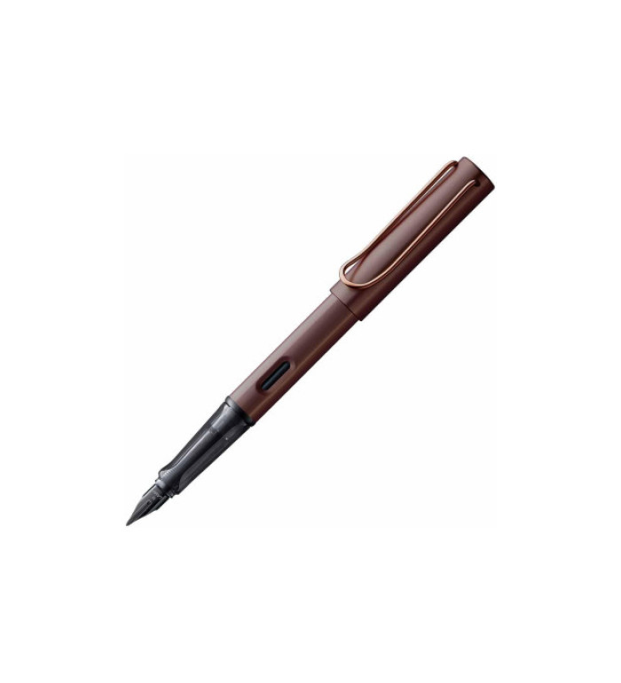 Писалка Lamy - Lx Marron, F перо, кафява