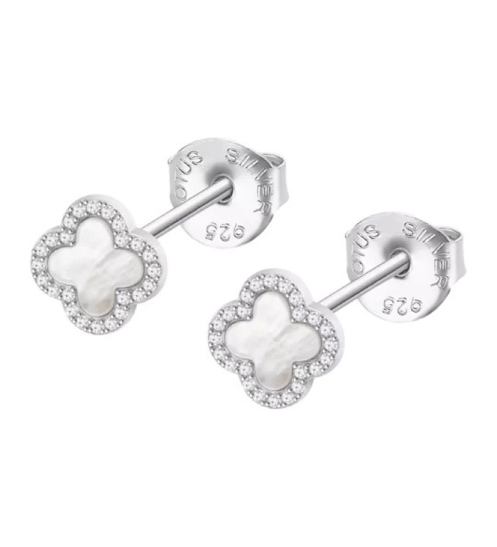 LOTUS SILVER TRENDY SILVER EARRINGS LP3927-4/1