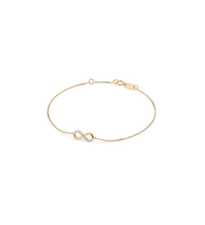 CARA DIAMANTI Златна гривна с диаманти K105-10009Y