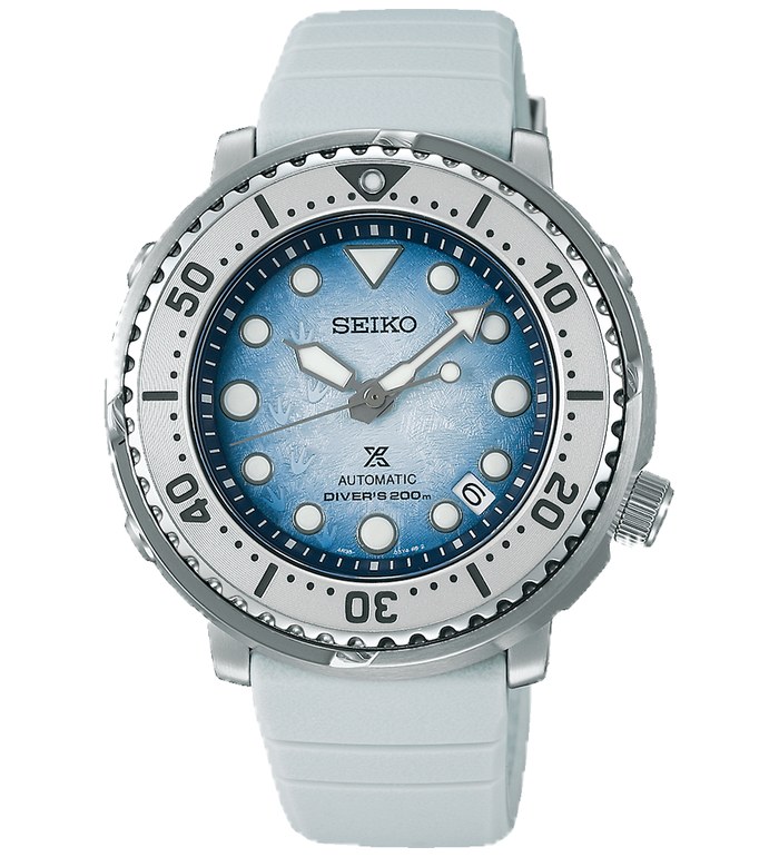 SEIKO PROSPEX ANTARCTICA TUNA  SAVE THE OCEAN 43MM MEN'S WATCH SE-SRPG59K1