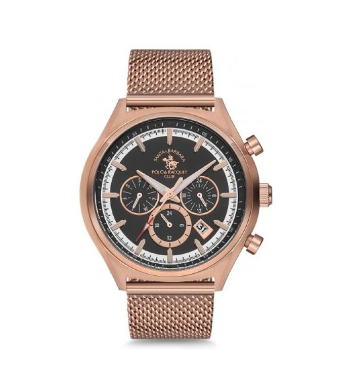 SANTA BARBARA POLO & RACQUET CLUB NOBLE 45 MM MEN`S WATCH SB.10.1119.5