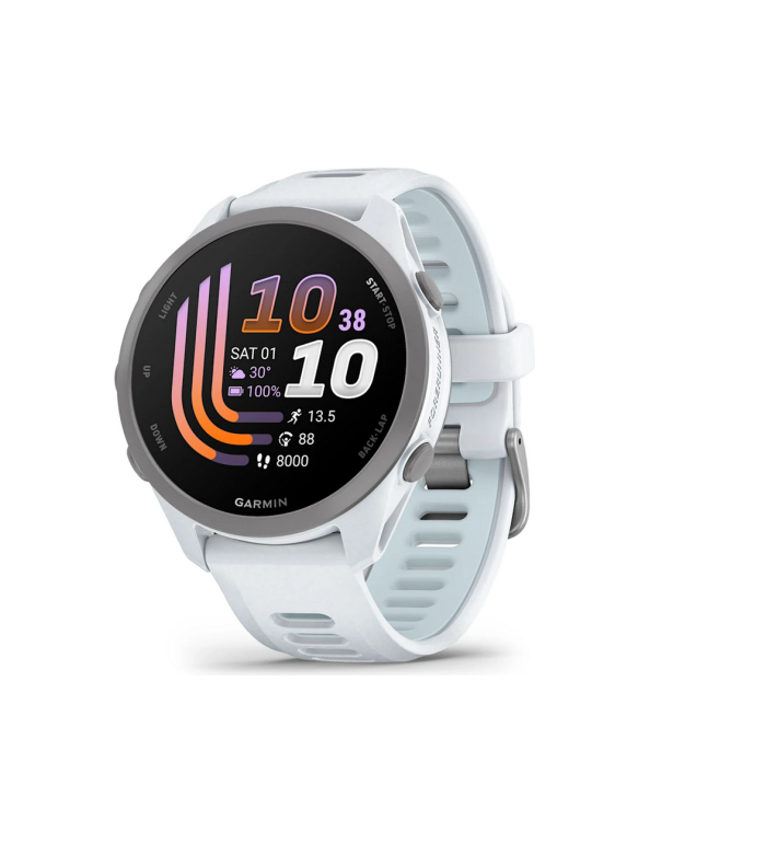 ЧАСОВНИК GARMIN FORERUNNER® 170 WHITESTONE С WHITESTONE/CLOUD BLUE КАИШКА 010-03920-01