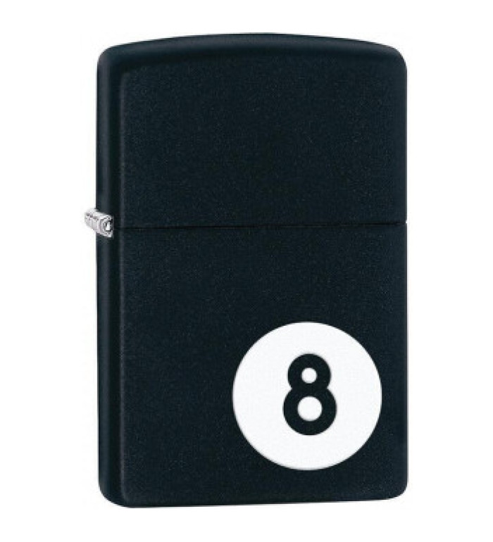 Запалка Zippo 28432 8-Ball Black Matte