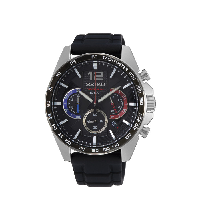 SEIKO SPORT CHRONOGRAPH QUARTZ 44MM MEN'S WATCH SSB347P1
