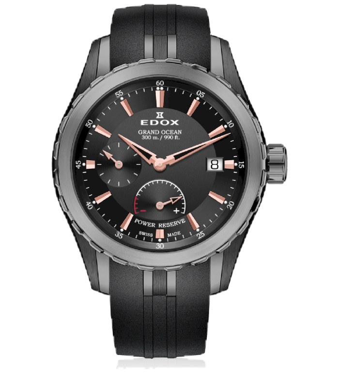 EDOX GRAND OCEAN POWER RESERVE AUTOMATIC 40MM 94500 357GNCA NIR