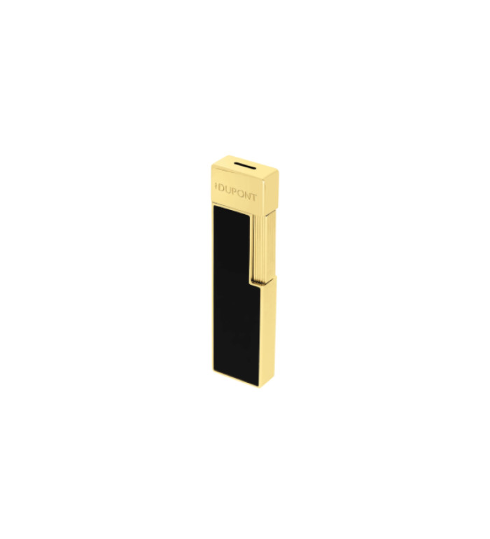 Запалка S.T.Dupont Twiggy Black Laquer and Golden 30112