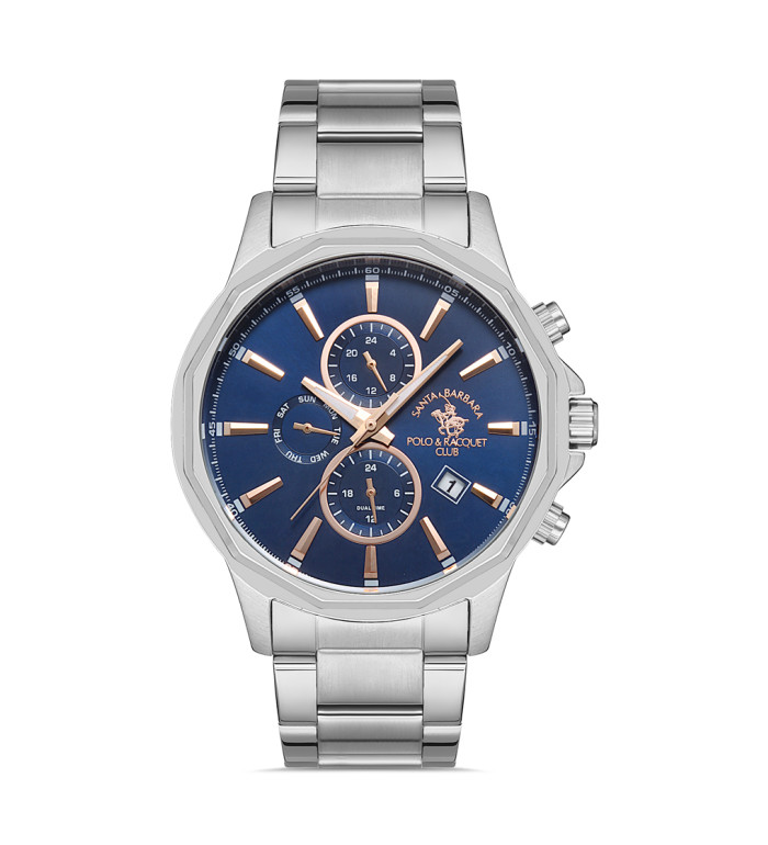 SANTA BARBARA POLO & RACQUET CLUB LEGEND 45MM MEN'S WATCH SB.1.10364-1