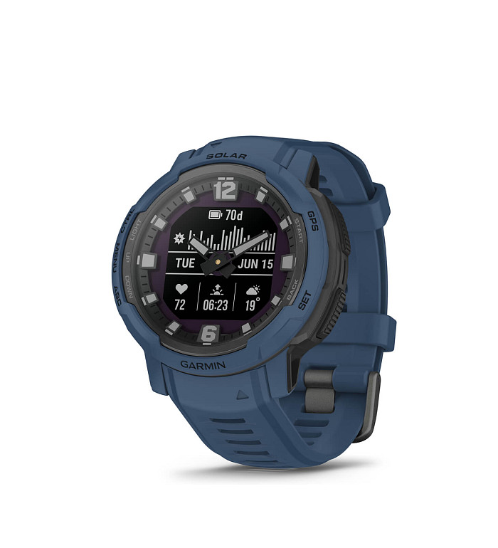 Garmin Instinct Crossover Solar Tidal Blue 010-02730-02