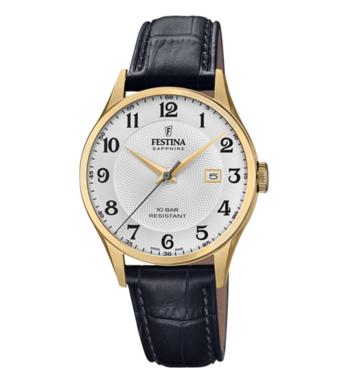FESTINA SWISS MADE 40MM MEN`S WATCH F20010/1