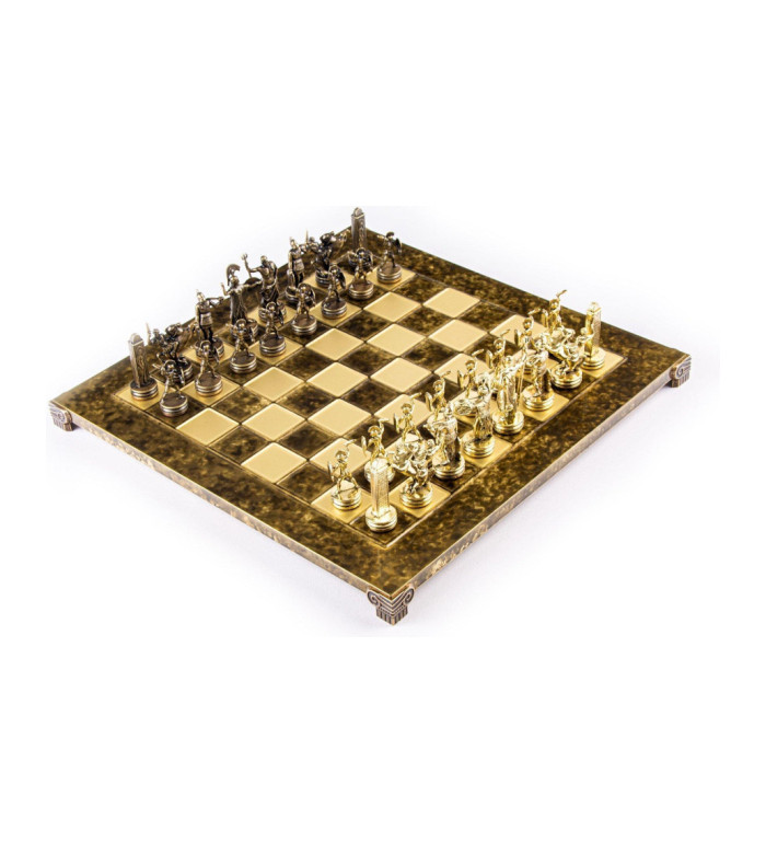 LUXURY CHESS MANOPOULOS - GREEK MYTHOLOGY, 36X36 CM