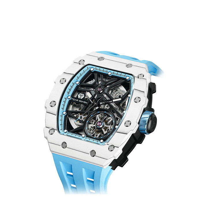 TSAR BOMBA Elemental Carbon Fiber White Blue TB8209CF-06