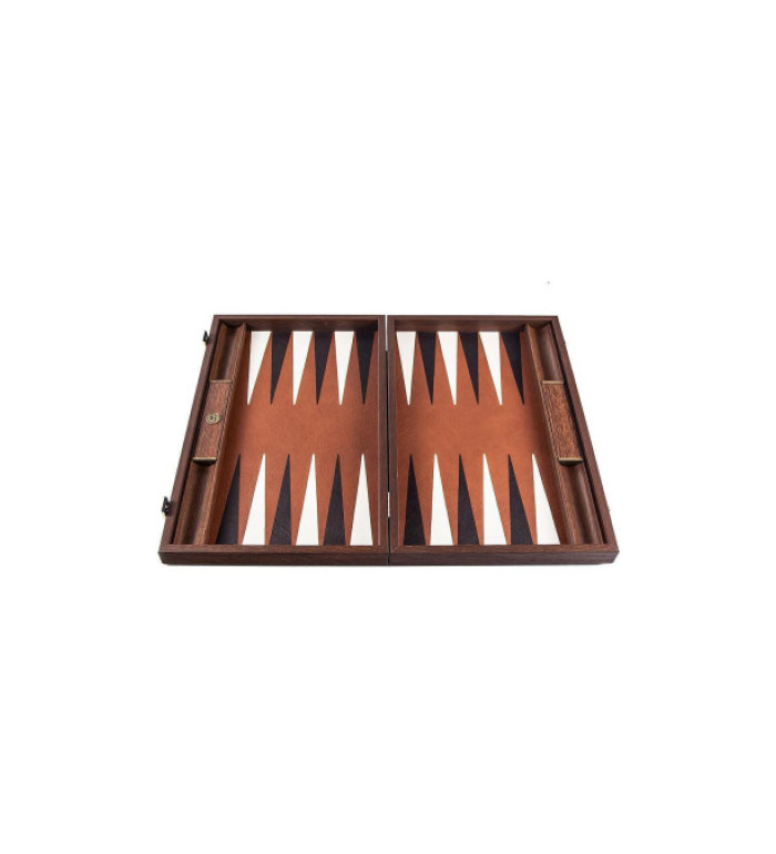 Табла за игра Manopoulos - Caramel Brown, еко кожа, 60х48см