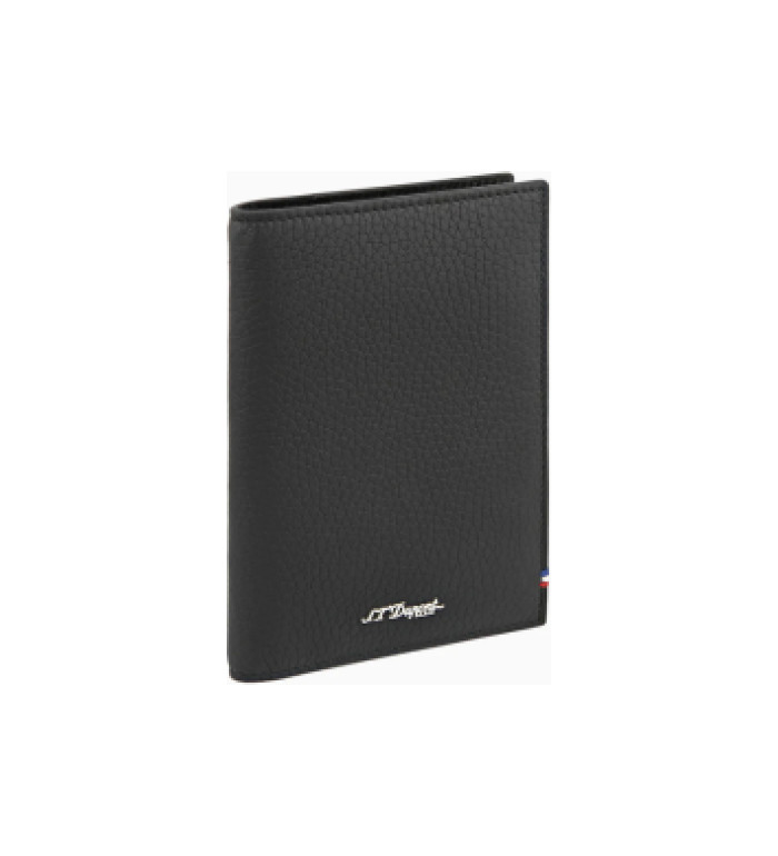 Калъф за паспорт S.T.Dupont NEO CAPSULE BLACK PASSPORT HOLDER 180226
