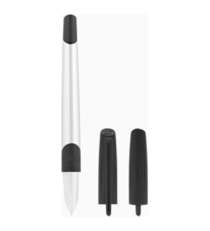 Писалка S.T.Dupont Défi Millenium Brushed Chrome And Matt Black 400004