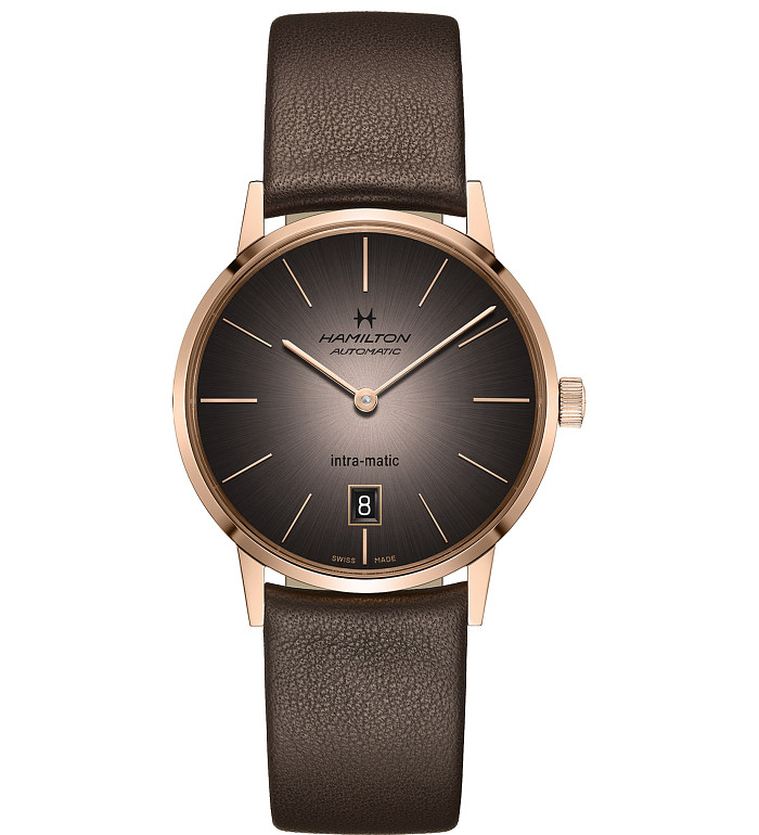Hamilton Intra-Matic Auto Brown H38465501