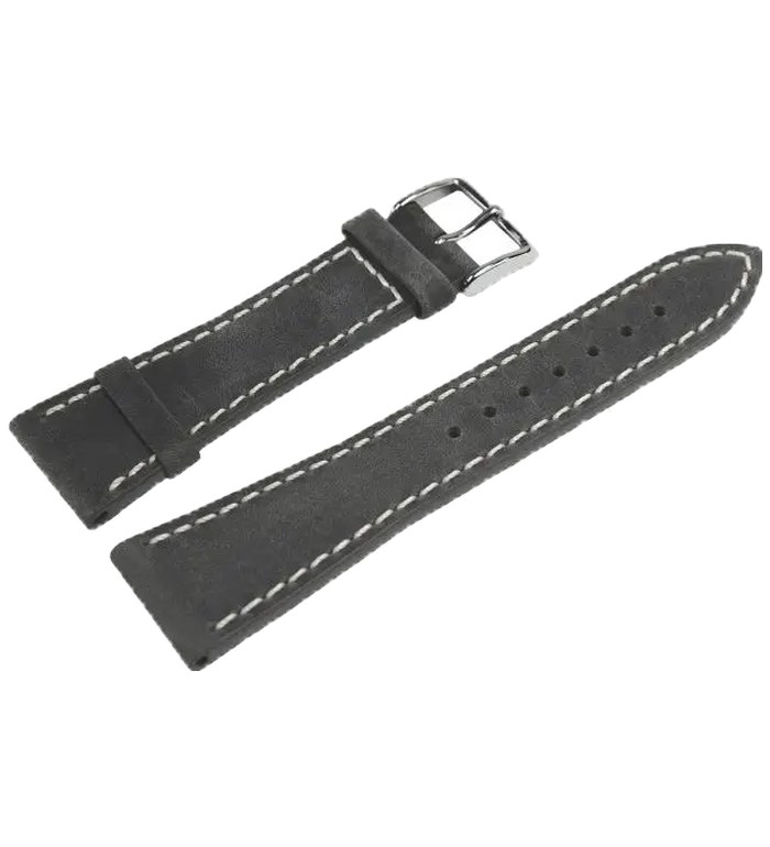 VINTAGE LOOK CALFSKIN WATCH STRAP 