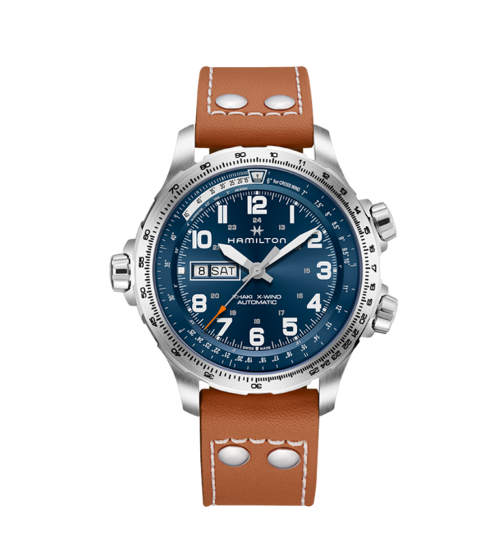 HAMILTON KHAKI X-WIND DAY DATE AUTOMATIC 45MM MEN'S WATCH H77765541