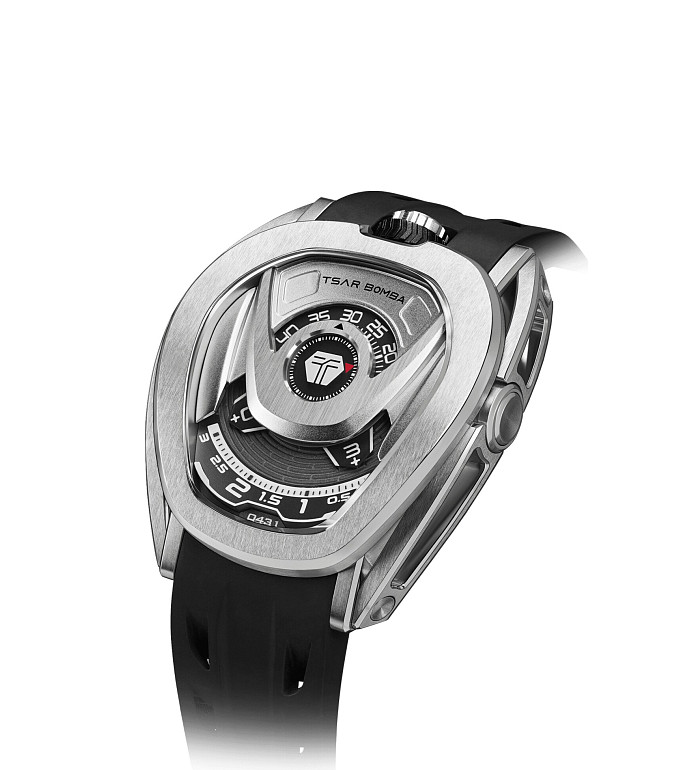 TSAR BOMBA Pulse Reactor Automatic Silver Black TB8213SB