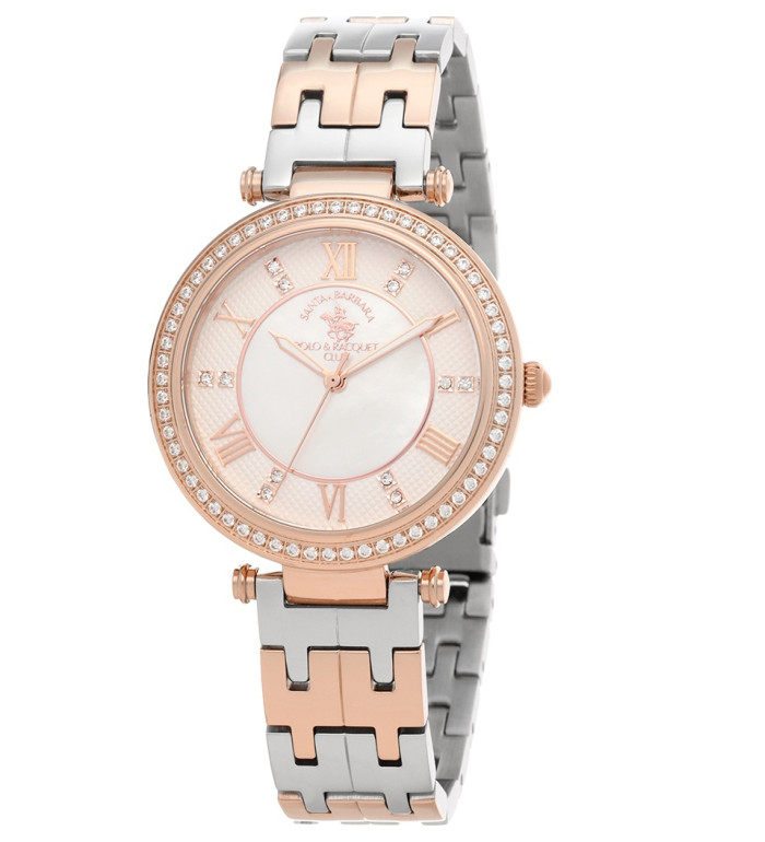 SANTA BARBARA POLO & RACQUET CLUB 36MM LADIES WATCH  SB.1.10018-4