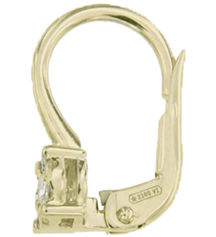 CARA DIAMANTI Златни обеци с диаманти BB0461Y/0.30ctsSI/H