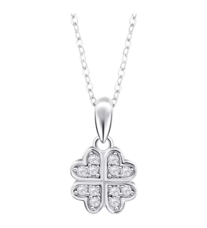 LOTUS SILVER ESSENTIALS SILVER NECKLACE LP3052-1/1