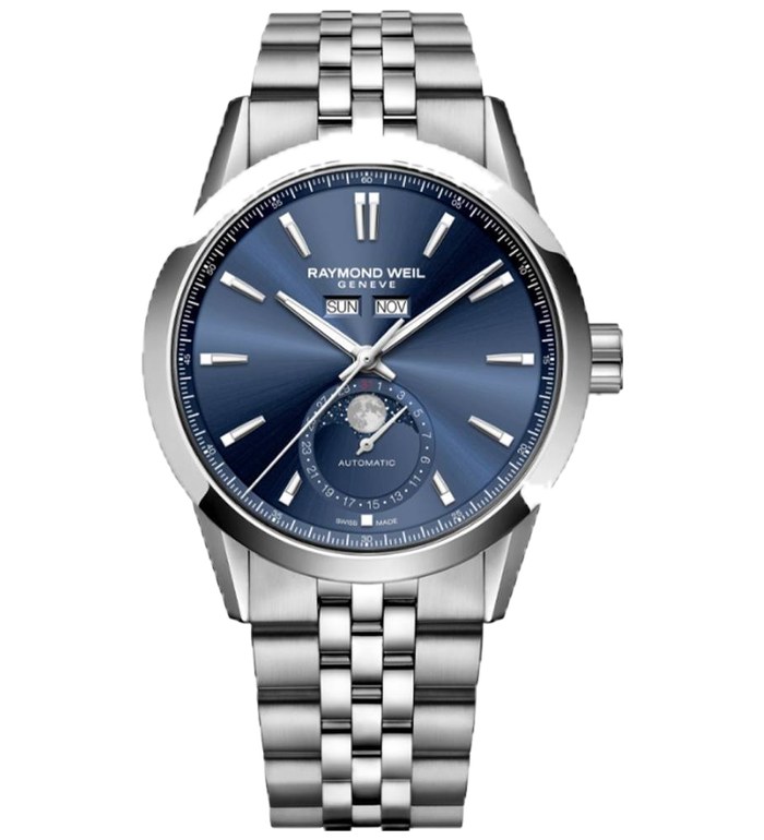 RAYMOND WEIL FREELANCER COMPLETE CALENDAR 40MM 2766-ST-50001