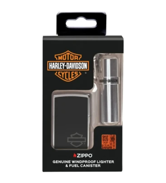 Комплект запалка Zippo 207 Harley-Davidson® и туба за гориво
