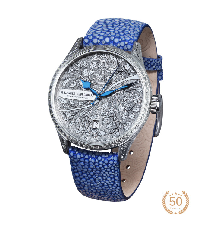 Часовник ALEXANDER SHOROKHOFF WINTERGENTA 39MM LIMITED EDITION 50 PIECES AS.LA-WTG