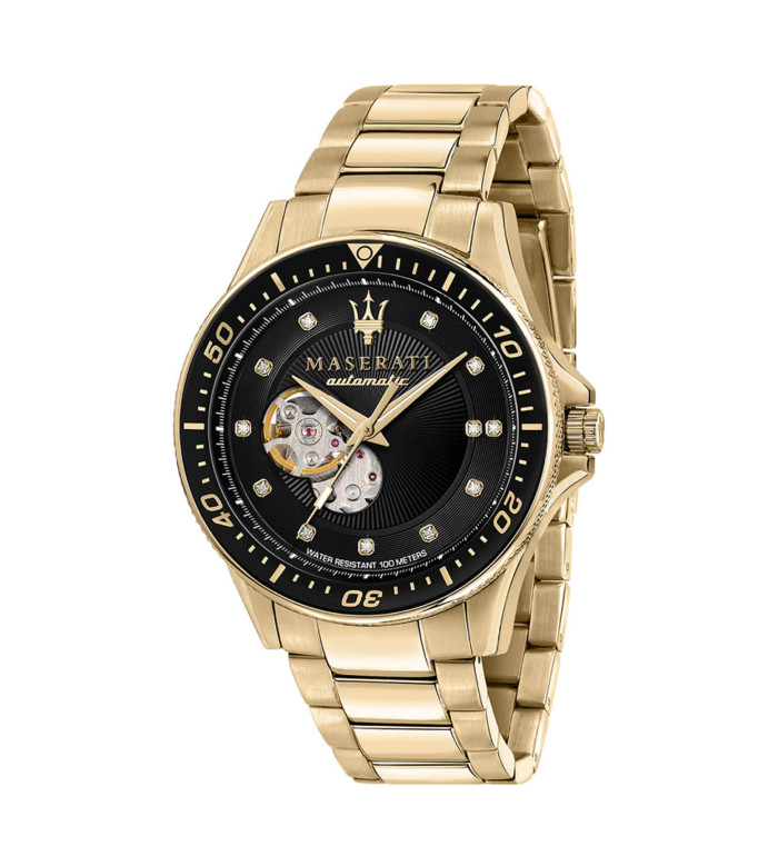 Maserati Sfida Gold Diamonds Automatic