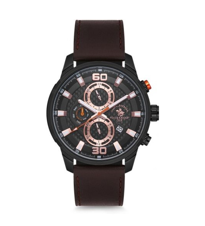 SANTA BARBARA POLO & RACQUET CLUB LEGEND 46MM MEN'S WATCH SB.12.1016.3