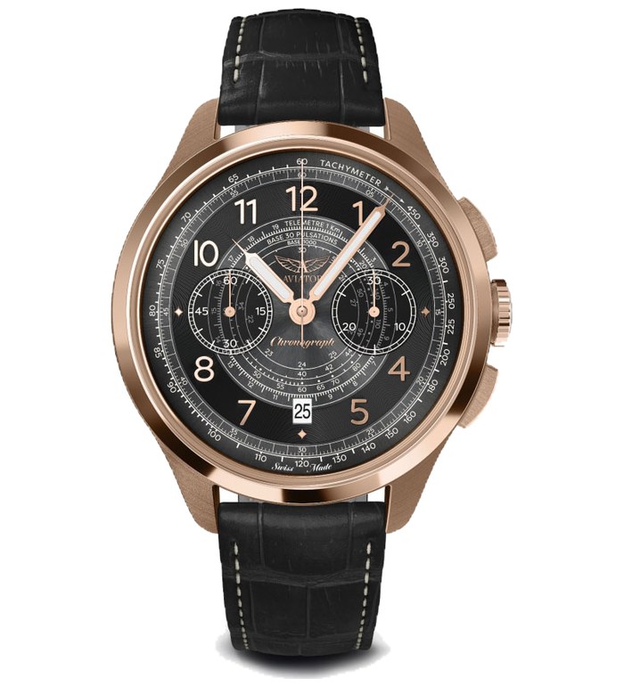 AVIATOR HERITAGE CHRONOGRAPH TRIMETER LIMITED EDITION 43MM V.4.40.2.355.4