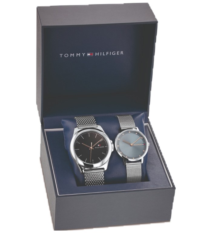 КОМПЛЕКТ ДАМСКИ И МЪЖКИ ЧАСОВНИК TOMMY HILFIGER 1770023
