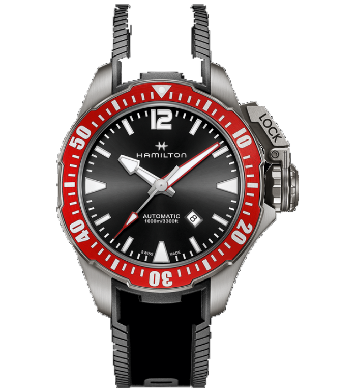 HAMILTON KHAKI NAVY FROGMAN  46MM H77805335