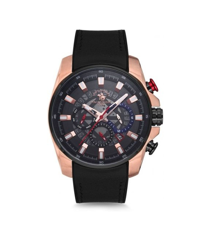 SANTA BARBARA POLO & RACQUET CLUB LEGEND 46MM MEN'S WATCH SB.12.1013.4