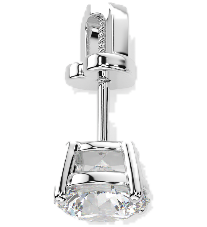 CARA Златни обеци с диаманти 1.40 ct GIA сертификат K102-10012W