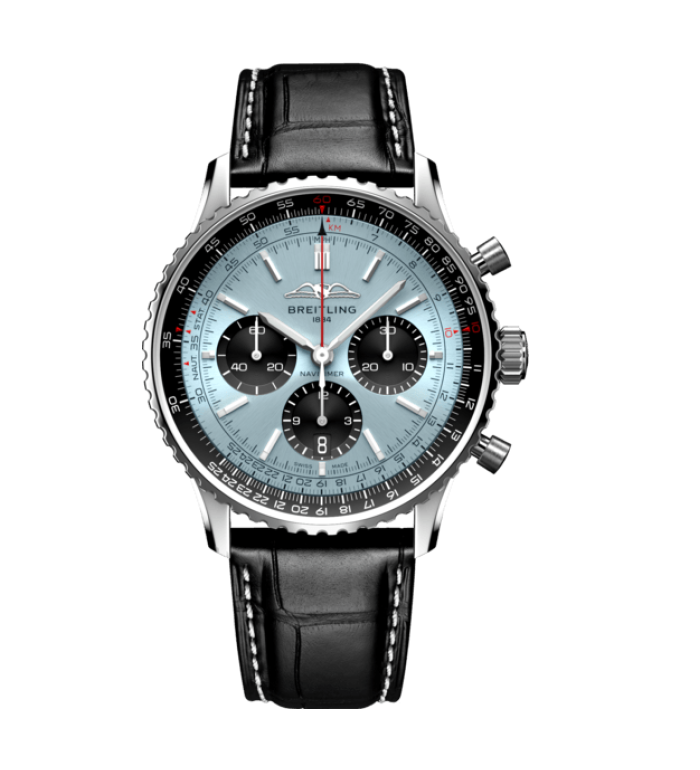 BREITLING NAVITIMER B01 CHRONOGRAPH ICE BLUE 43 AB0138241C1P1
