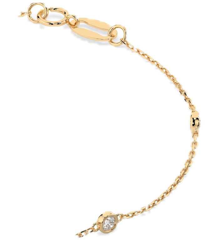 CARA DIAMANTI Златна гривна с диаманти K105-10008Y