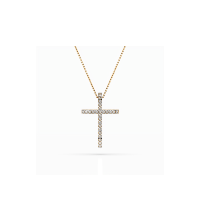 CARA DIAMANTI Златно колие с диаманти K104-10026Y
